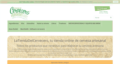 Desktop Screenshot of latiendadelcervecero.com